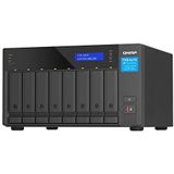 QNAP - TVS-h874X - NAS Tower - Zwart - QuTS hero - Intel Core i9 - 64 GB DDR4