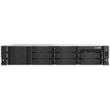 QNAP TS-855EU-RP NAS Rack (2U) Intel Atom® C5125 8 GB DDR4 0 TB QuTS hero Zwart