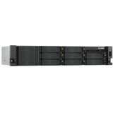 QNAP TS-855EU-8G data-opslag-server NAS Rack (2U) Intel Atom® C5125 8 GB DDR4 0 TB QuTS hero Zwart