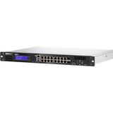QNAP QGD-1600 Managed Gigabit Ethernet (10/100/1000) 1U Zwart, Grijs