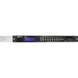 QNAP QGD-1600 Managed Gigabit Ethernet (10/100/1000) 1U Zwart, Grijs