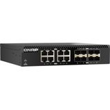 QNAP QSW-3216R-8S8T netwerk-switch Unmanaged L2 10G Ethernet (100/1000/10000) Zwart