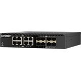 QNAP QSW-3216R-8S8T netwerk-switch Unmanaged L2 10G Ethernet (100/1000/10000) Zwart