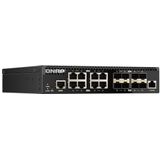 QNAP QSW-M3216R-8S8T netwerk-switch Managed L2/L3 10G Ethernet (100/1000/10000) 1U Zwart