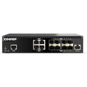 QNAP QSW-M3212R-8S4T netwerk-switch Managed 10G Ethernet (100/1000/10000) 1U