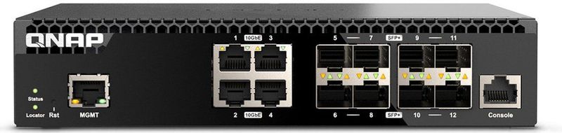 QNAP QSW-M3212R-8S4T netwerk-switch Managed 10G Ethernet (100/1000/10000) 1U