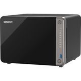 QNAP TS-AI642-8G data-opslag-server NAS Tower ARM Cortex-A76 8 GB Zwart