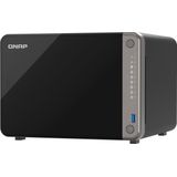 QNAP TS-AI642-8G data-opslag-server NAS Tower ARM Cortex-A76 8 GB Zwart