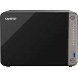 QNAP TS-AI642-8G data-opslag-server NAS Tower ARM Cortex-A76 8 GB Zwart