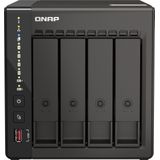 QNAP QVP-41C data-opslag-server NAS Tower Intel® Celeron® J6412 8 GB DDR4 0 TB Zwart