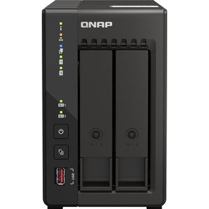 QNAP QVP-21C data-opslag-server Opslagserver Tower Ethernet LAN Zwart J6412