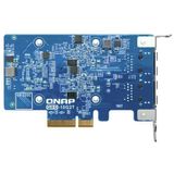 QNAP QXG-10G2T Netwerkkaart Intern - Ethernet 10000 Mbit/s - Groen