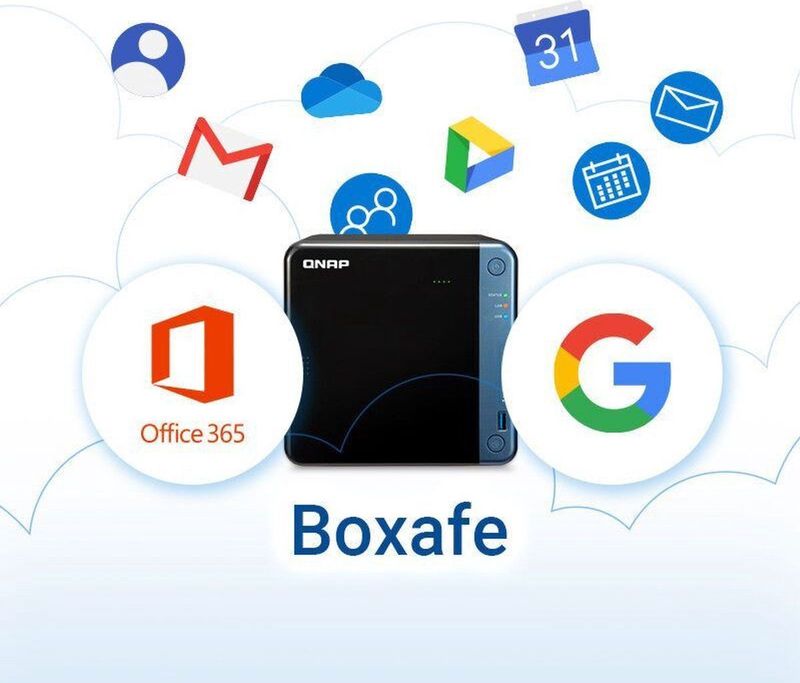 QNAP - Boxafe - Back-upoplossing voor Microsoft 365 - 10 Gebruikers - Fysiek Pakket