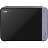 QNAP TS-632X-4G NAS Tower - Zwart - 6 Schijfhouders - 4 GB DDR4