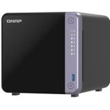 QNAP TS-432X-4G data-opslag-server NAS Tower Alpine Alpine AL-524 4 GB DDR4 QNAP QTS Zwart