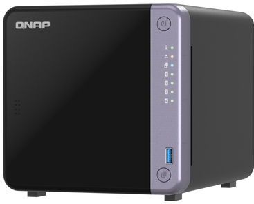 QNAP TS-432X-4G NAS Tower - Zwart - 4 GB DDR4 - 4 Schijfhouders