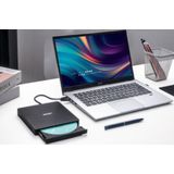 Acer - Portable DVD Writer - DVD Recorder - Zwart - USB Type-A en Type-C