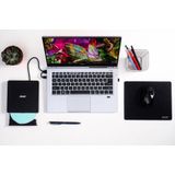 Acer - Portable DVD Writer - DVD Recorder - Zwart - USB Type-A en Type-C