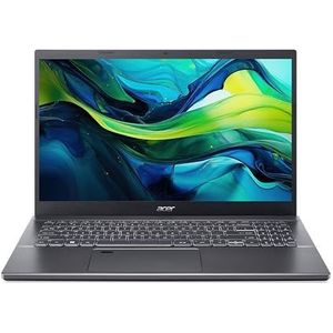 Acer Aspire 5 (A515-57-58LU) Laptop | 15,6 inch FHD display | Intel Core i5-1235U | 16 GB RAM | SSD 512 GB | Intel Iris Xe Graphics | Windows 11 | QWERTZ toetsenbord | grijs