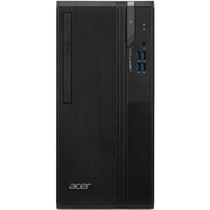 Acer Veriton S2690G I36208 Pro Intel® Core™ i3 i3-12100 8 GB DDR4-SDRAM 256 GB SSD Windows 11 Pro Micro Tower PC Zwart