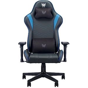 Predator Gamingstoel voor EMEA, PGC010, zwart met blauw accent, 4D-armleuning