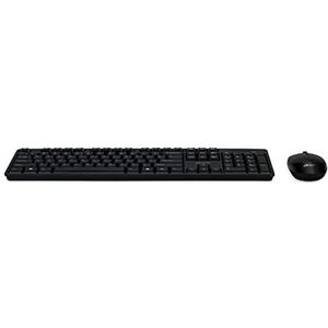 Acer Combo 100 draadloos toetsenbord en muis set (draadloos toetsenbord met cijferblok + muis, eenvoudig en chic design) zwart