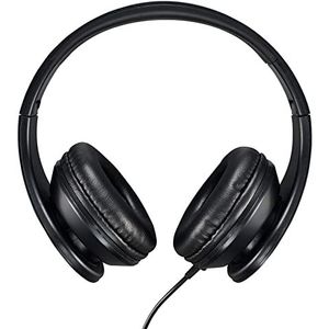 Acer Hoofdtelefoon over ear AHW115 (hoofdtelefoon met kabel, frequentie 20 Hz - 20 kHz, 1,2 m lange kabel voor flexibiliteit, 3,5 mm jack met plug & play) zwart