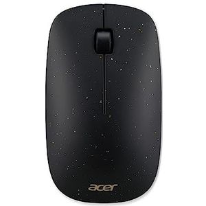 Acer Vero draadloze muis - (30 procent PCR-kunststof, 1200 dpi, 1 jaar batterij, tweehandig ontwerp, zwart)