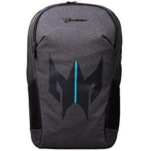 Acer Predator Urban Gaming Laptoprugzak, 15,6 inch, polyester, meerdere vakken, ook geschikt voor reizen, werk, vrije tijd, universiteit, school, werk, zwart.