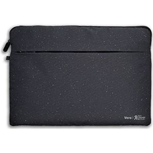 Acer Vero Sleeve (geschikt voor notebooks tot 15,6 inch: Universele beschermhoes, 30% PCR-kunststof, bescherming tegen vuil en stootschade, extra voorvak) zwart