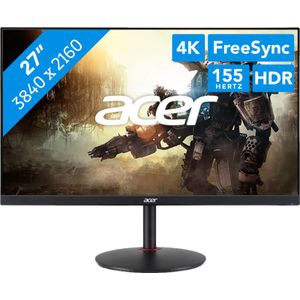 Acer Nitro XV272KLV 27  4K Ultra HD 155Hz IPS Gaming Monitor