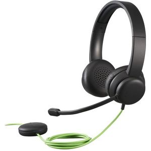 Acer - AHW250 - Kantoorheadset - Zwart - Bedraad - USB-A