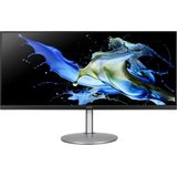 Acer CB342CU computer monitor 86,4 cm (34") 3440 x 1440 Pixels UltraWide Quad HD LCD Zwart, Zilver