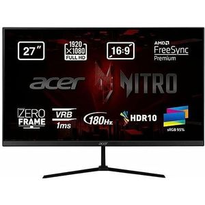 Acer QG270 S3 LED display 68,6 cm (27") 1920 x 1080 Pixels Full HD LCD Zwart