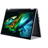 Acer - Aspire 3 Spin 14 - Laptop - Zilver - 14-inch WUXGA IPS Touchscreen