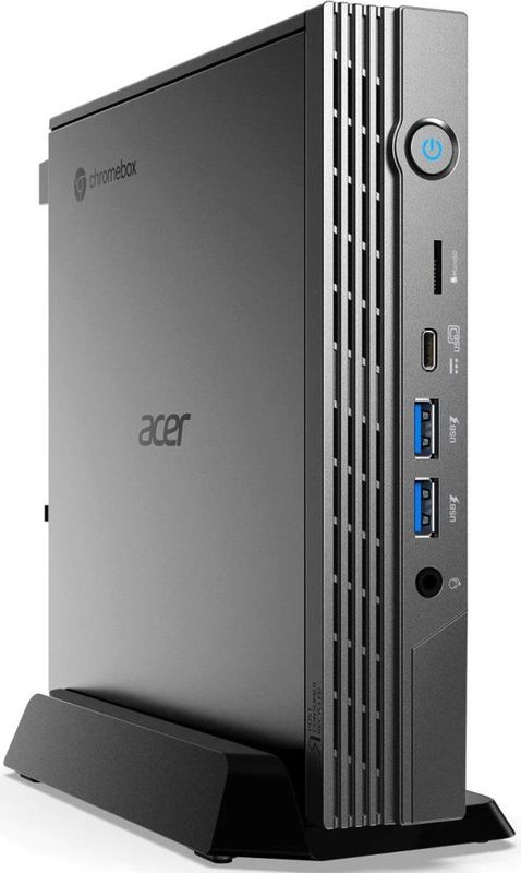 Acer Chromebox CXI5 i5428 - Mini PC - Core i5 - Iris XE Graphics - 8 GB RAM - 256 GB SSD - ChromeOS - Zilver