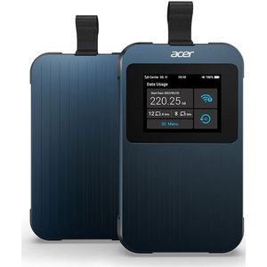 Acer - Enduro M3 - Router - Blauw - 5G Mobiele Wifi - 20GB Int. Data