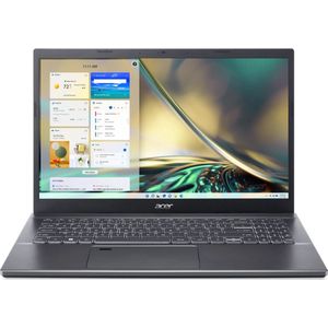 Acer Aspire 5 A515-57G-548D Laptop 39,6 cm (15.6") Full HD Intel® Core™ i5 i5-1235U 16 GB DDR4-SDRAM 512 GB SSD NVIDIA GeForce RTX 2050 Wi-Fi 6E (802.11ax) Windows 11 Home Grijs