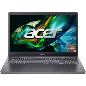 Acer Aspire 5 (A515-48M-R9J8) laptop, 15,6 inch FHD display, AMD Ryzen 5 7530U, 16 GB RAM, 1 TB SSD, AMD Radeon grafische kaart, Windows 11, QWERTZ-toetsenbord, grijs