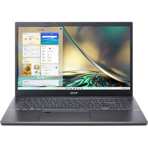 Acer Aspire 5 A515-57-56W7 Laptop 39,6 cm (15.6 inch) Full HD Intel® Core™ i5 i5-12450H 16 GB DDR4-SDRAM 512 GB SSD Wi-Fi 6E (802.11ax) Windows 11 Home Grijs