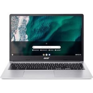 Acer Chromebook 315 CB315-4HT-C5B3 Laptop met touchscreen, 15,6 inch, Full HD, laptop (Intel Celeron N4500, 4 GB RAM, 128 GB eMMC, Intel UHD Graphics, Chrome OS) - QWERTY-toetsenbord (Frans) grijs