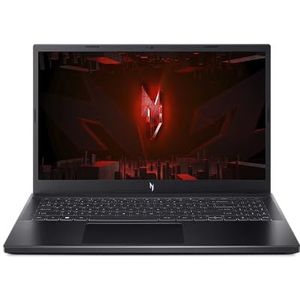 Acer Nitro ANV15-51-53UN Gaming-laptop met 15,6 inch Full HD IPS 144Hz, Intel Core i5-13420H, NVIDIA GeForce RTX 4050, 16 GB RAM, 512 GB SSD, Windows 11,AZERTY-toetsenbord, zwart