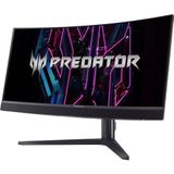 Acer Predator X34Vbmiiphuzx computer monitor 86,4 cm (34") 3440 x 1440 Pixels UltraWide Quad HD OLED Zwart