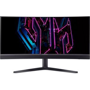 Acer Predator X34Vbmiiphuzx computer monitor 86,4 cm (34") 3440 x 1440 Pixels UltraWide Quad HD OLED Zwart