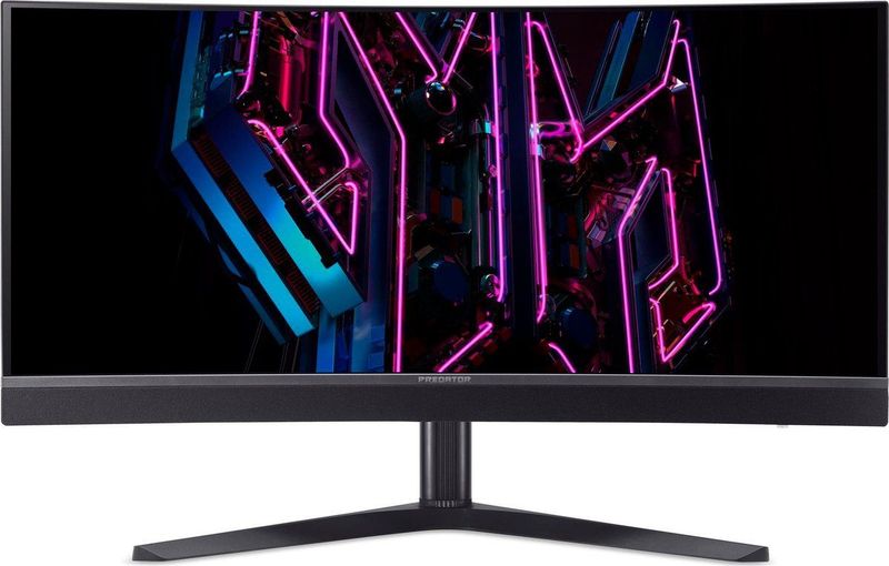 Acer Predator X34Vbmiiphuzx computer monitor 86,4 cm (34") 3440 x 1440 Pixels UltraWide Quad HD OLED Zwart
