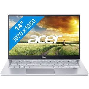 Acer Swift 3 SF314-43-R68Z AMD Ryzen™ 7 5700U Laptop 35,6 cm (14"") Full HD 16 GB LPDDR4x-SDRAM 512 GB SSD Wi-Fi 6 (802.11ax) Windows 11 Home Zilver