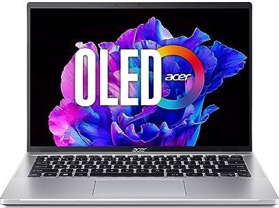 Acer - Swift Go - Laptop - Zilver - 14" WQ2.8K OLED-display - AMD Ryzen 5 - 16 GB RAM - 512 GB SSD