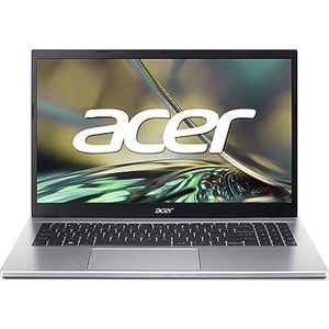 Acer Aspire 3 (A315-59-52V0) laptop, 15, 6 inch FHD-display, Intel Core i5-1235U, 16 GB RAM, 1 TB SSD, Intel Iris Xe Graphics, Windows 11, QWERTZ toetsenbord, zilver