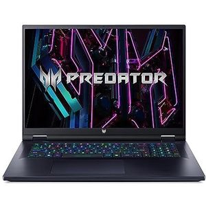 Acer Predator Helios 18 (PH18-71-962W) Gaming Laptop | 18"" WQXGA Display | Intel Core i9 13900HX | 32 GB RAM | 2 TB SSD | NVIDIA GeForce RTX 4080 | Windows 11 | QWERTZ toetsenbord | zwart