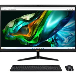 Acer Aspire C27-1800 I5620 NL - All-in-one PC Zwart